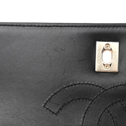 Chanel Lambskin Quilted Small Trendy CC Dual Handle Flap Bag Black 9 of 9
