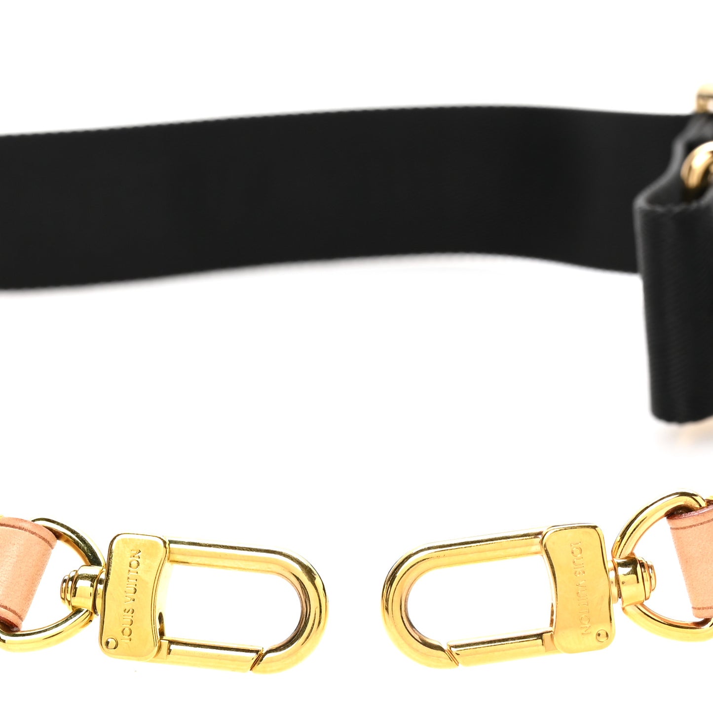 Monogram Multi Pochette Accessories Bandouliere Shoulder Strap Black