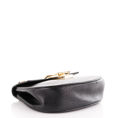 Chloe Grained Lambskin Mini Drew Shoulder Bag Black 4 of 7