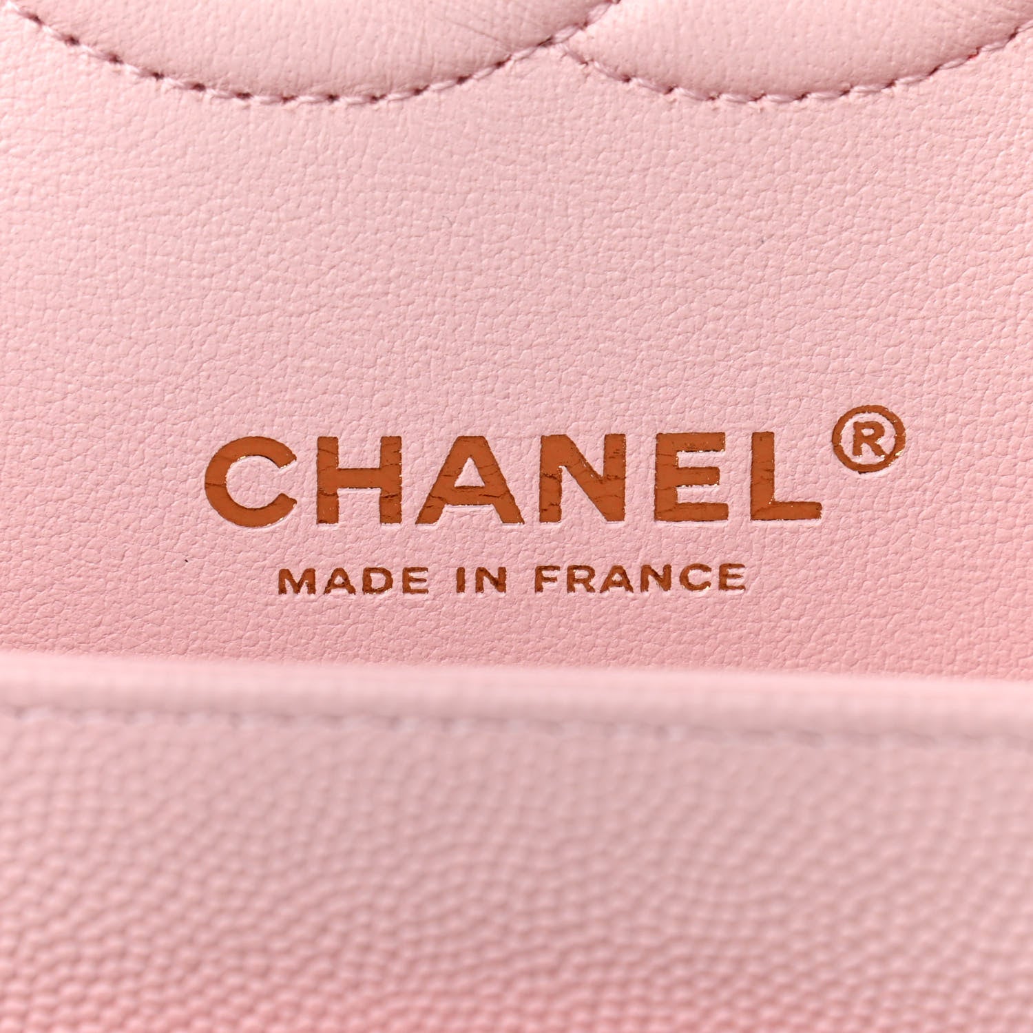 Chanel Caviar Quilted Medium Double Flap Light Pink 6 of 10