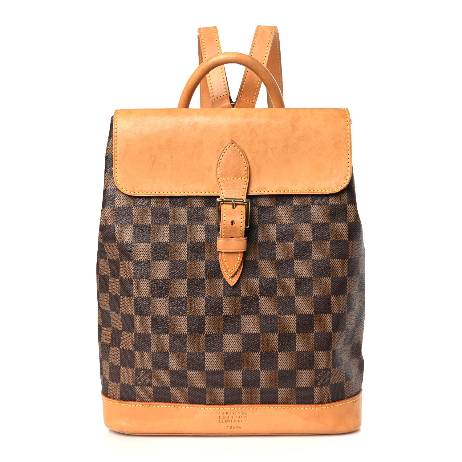 Louis Vuitton Damier Ebene Soho Centenaire Backpack 1 of 12