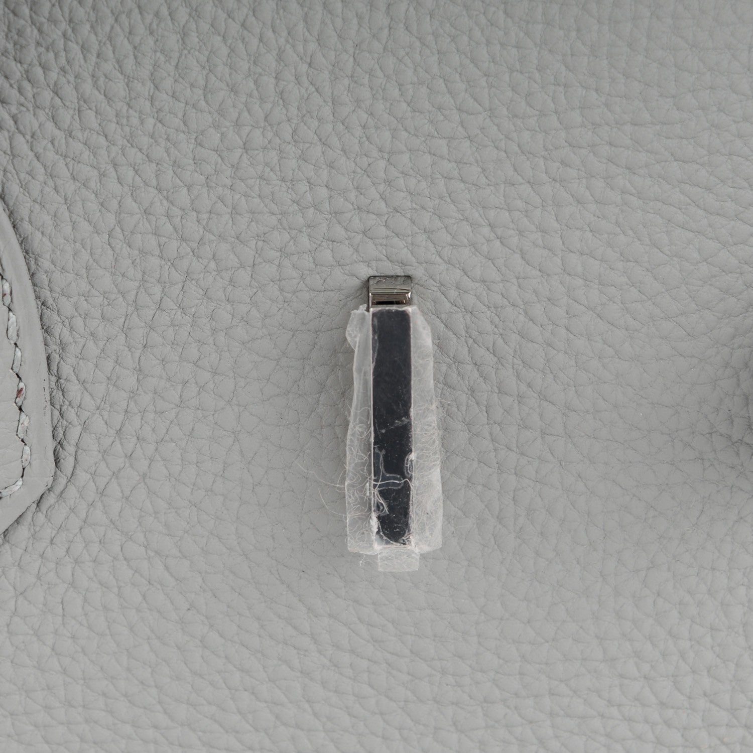Hermes Togo Birkin 35 Gris Mouette Bleu Agate 16 of 24