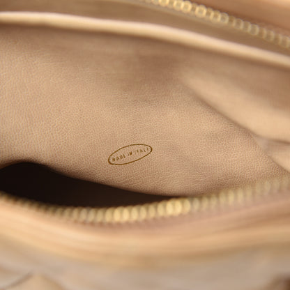 Chanel Lambskin Quilted Shoulder Bag Beige 6 of 9