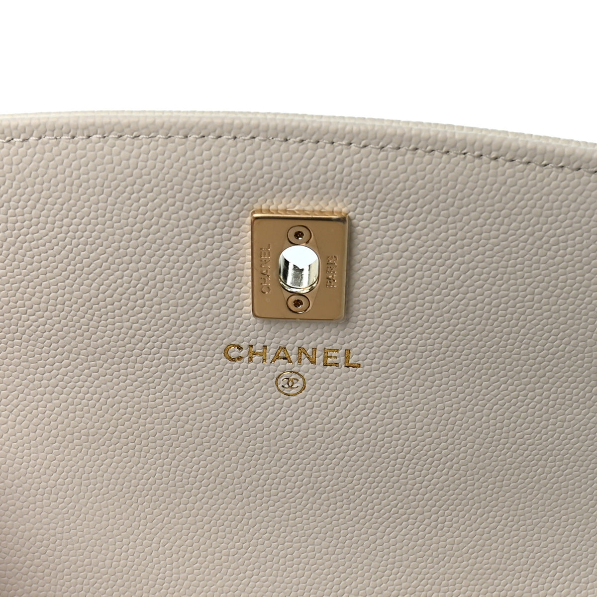 Chanel Caviar Quilted Top Handle Mini Chanel 25 Backpack White 6 of 12