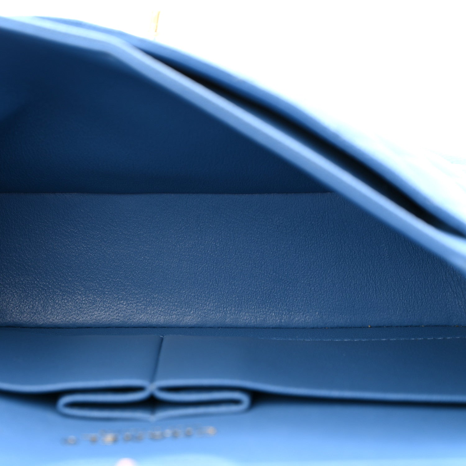 Chanel Caviar Quilted Small Double Flap Blue 5 of 10