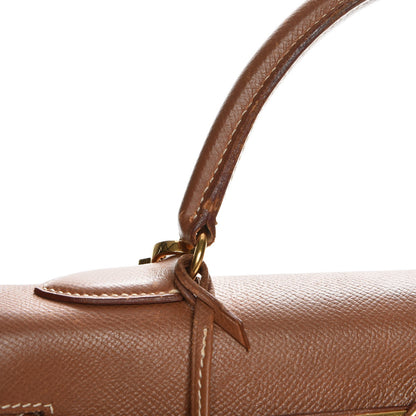 Hermes Courchevel Kelly Retourne 32 Gold 32 of 34