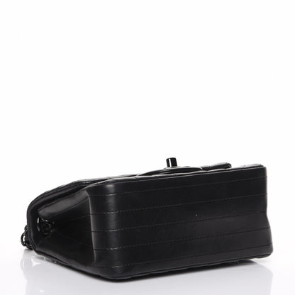 Chanel Lambskin Chevron Quilted Mini Square Flap So Black 4 of 10