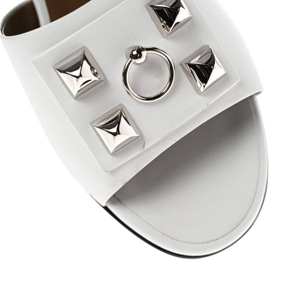 Hermes Calfskin Dreamy Sandals 37 White 9 of 11