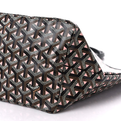 Goyard Goyardine Saint Louis Claire Voie PM Black Pink 9 of 10