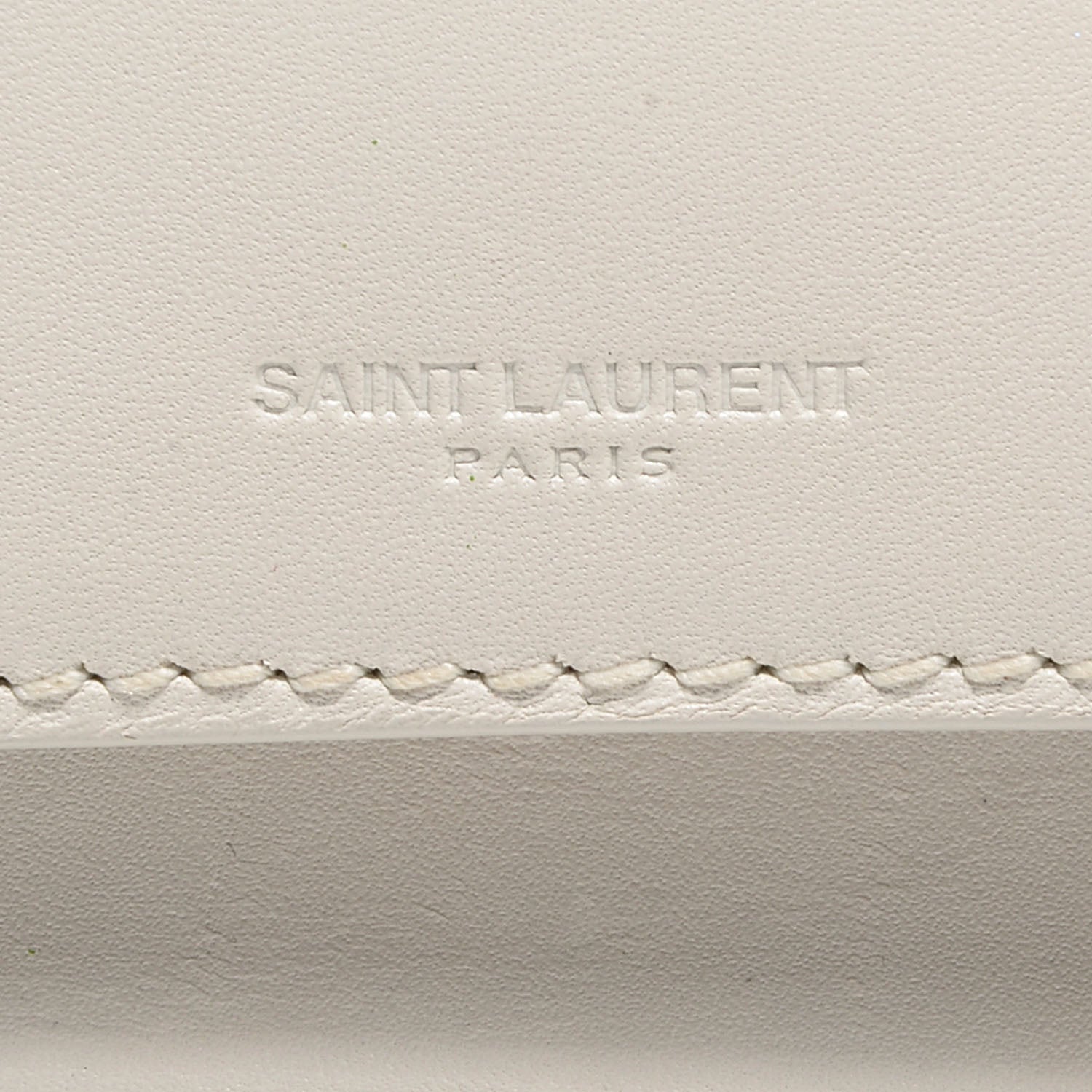 Saint Laurent Leather Classic Medium Betty Bag White 10 of 10