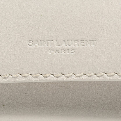 Saint Laurent Leather Classic Medium Betty Bag White 10 of 10