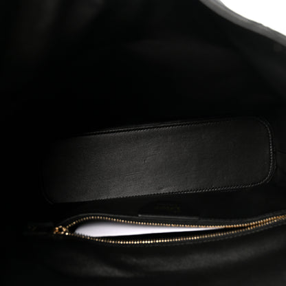 Christian Dior Calfskin Cannage Small Toujours Hobo Black 5 of 10