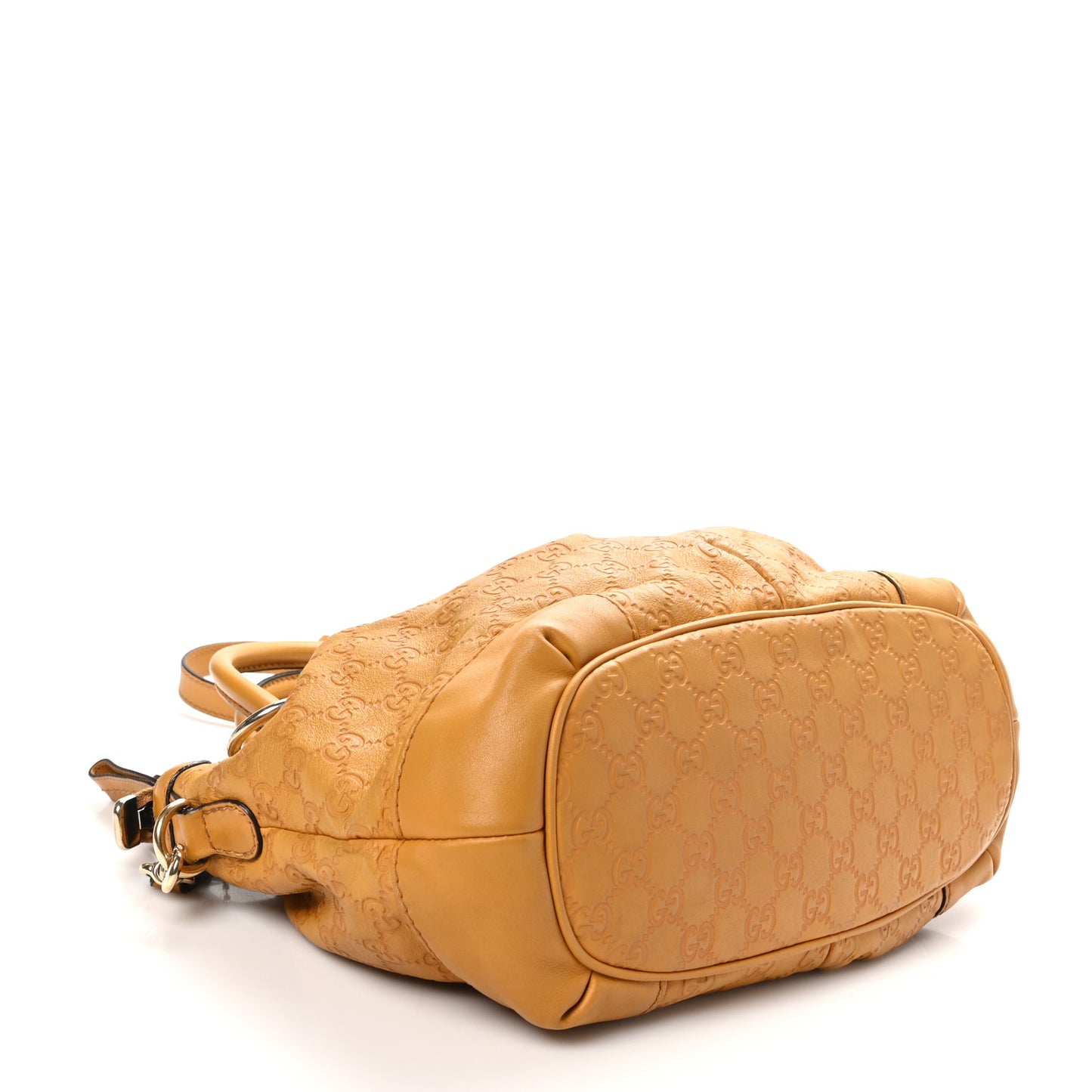 Guccissima Medium Sukey Top Handle Bag Yellow