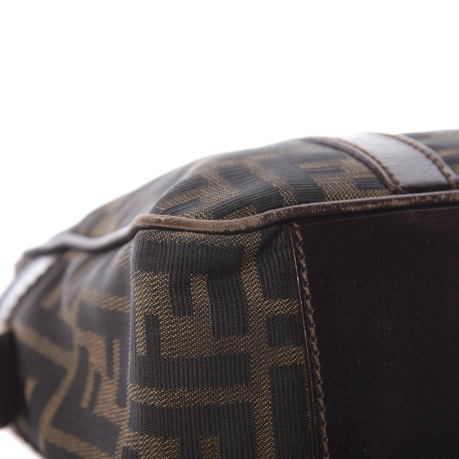 Fendi Zucca Boston Tobacco 14 of 16