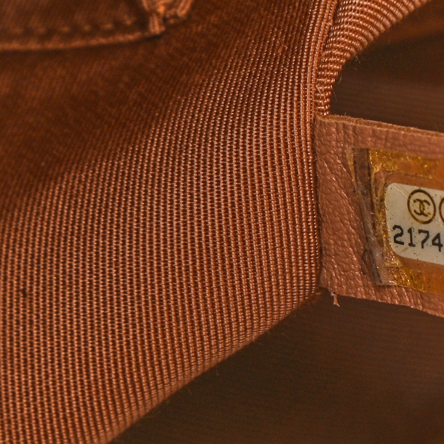 Calfskin Quilted Large Boy Tote Camel