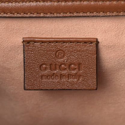 Gucci Wonka Grain Calfskin Mini Diana Tote Bag Cuir Yellow Fluo 6 of 11