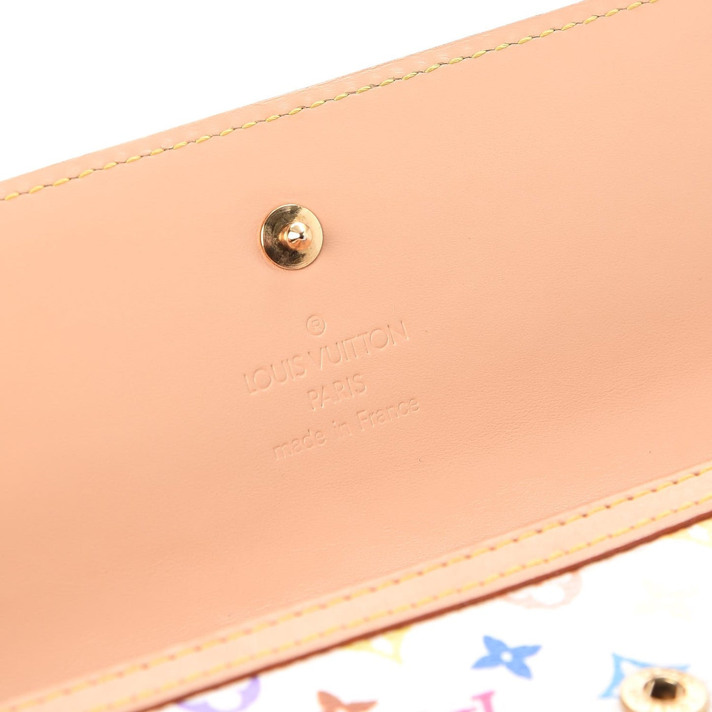 Monogram Multicolor Porte Tresor International Wallet White