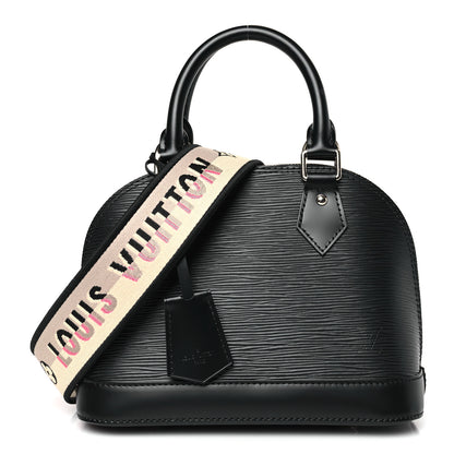 Louis Vuitton Epi Jacquard Alma BB Black 1 of 8