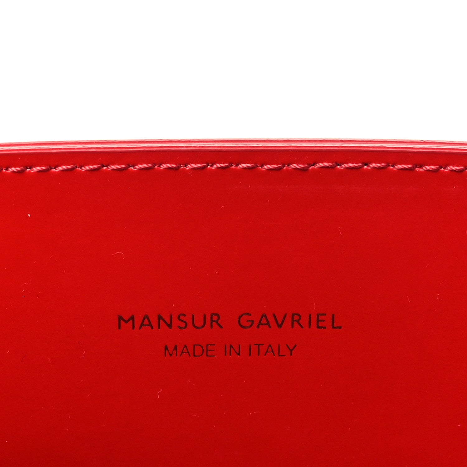 Mansur Gavriel Calfskin Mini Sun Bag Flamma 6 of 8