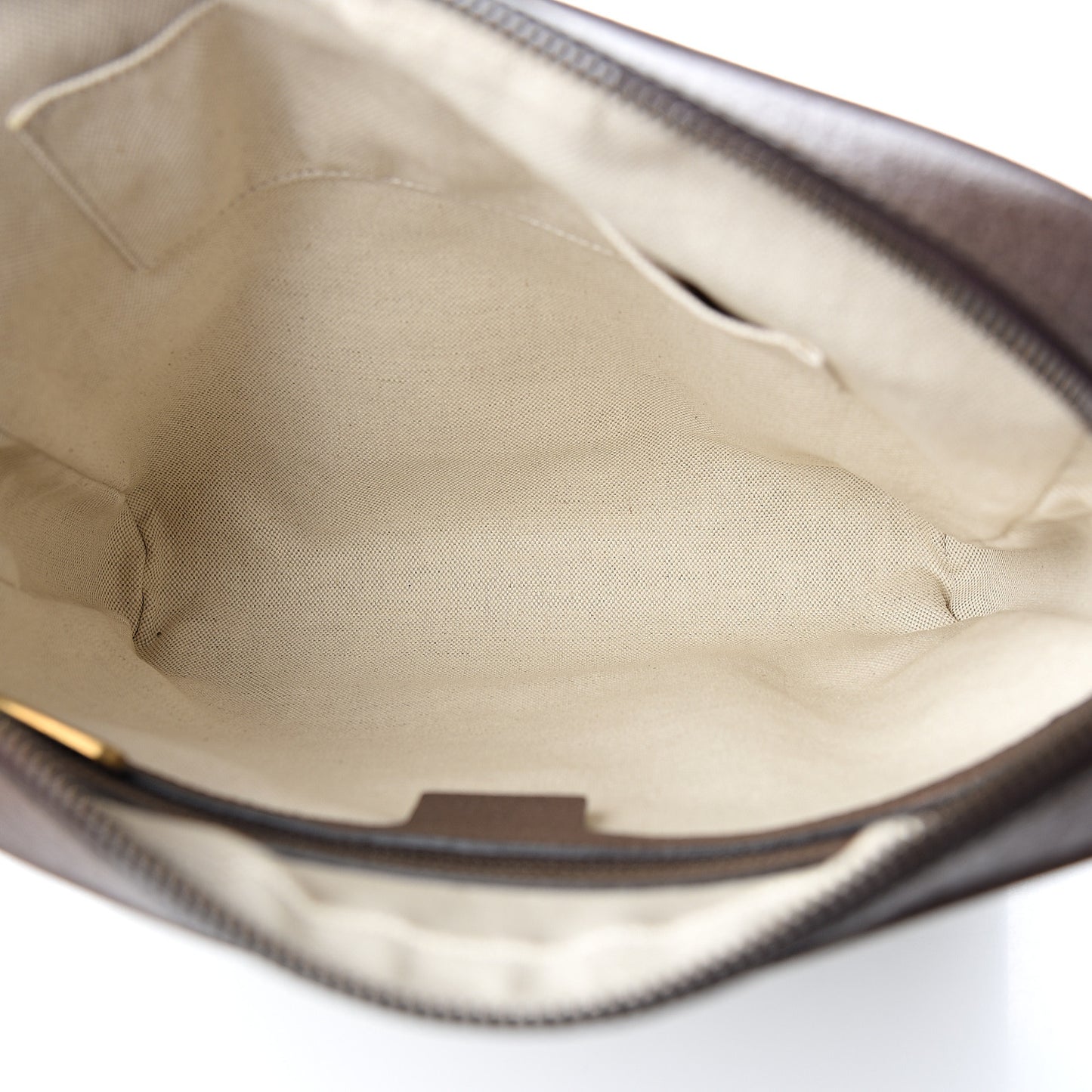 GG Supreme Monogram Web Medium Ophidia Messenger Bag Brown