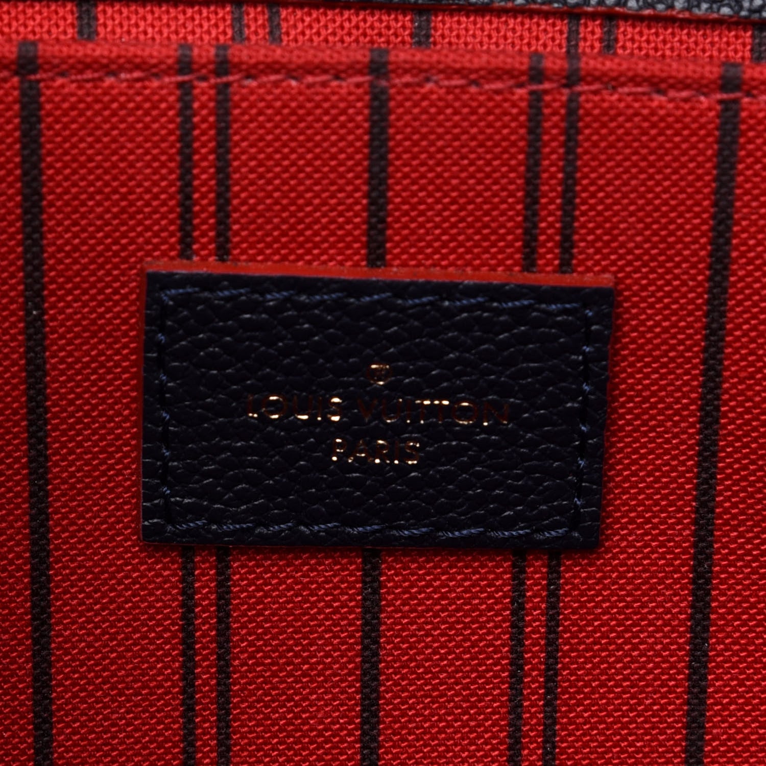 Louis Vuitton Empreinte Pochette Metis Marine Rouge 6 of 13