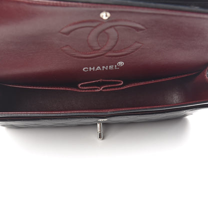 Chanel Lambskin Quilted Medium Double Flap Black 5 of 15