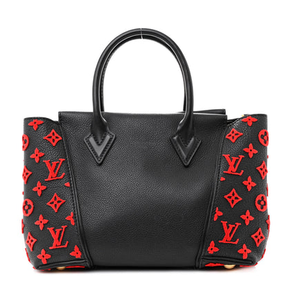 Louis Vuitton Veau Cachemire Tote W BB Black 1 of 10
