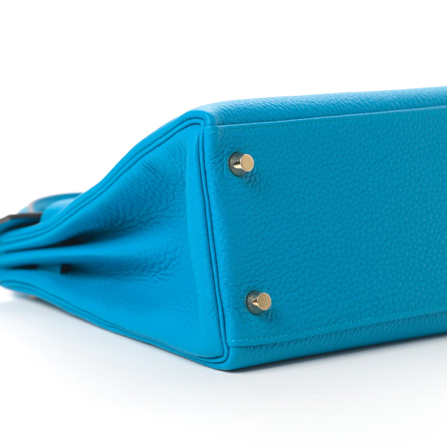 Hermes Togo Kelly Retourne 28 Bleu Zanzibar 9 of 11