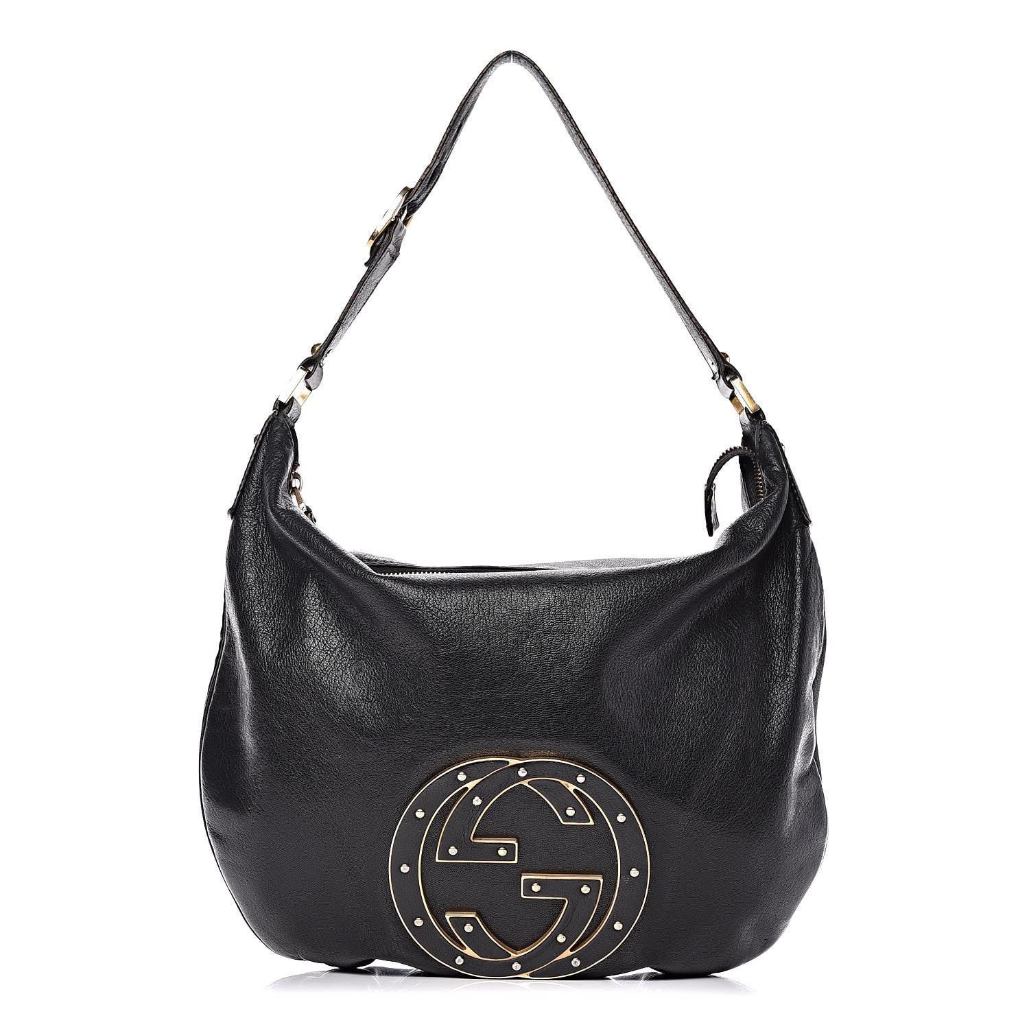 Gucci Calfskin Small Blondie Hobo Black 1 of 15