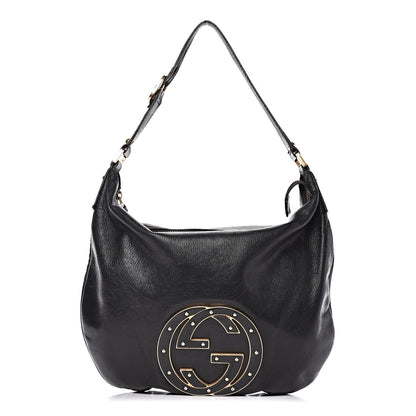 Gucci Calfskin Small Blondie Hobo Black 1 of 15