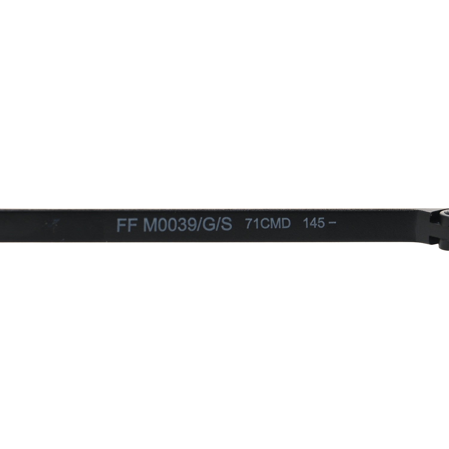 Fendi Rubber FF Fabulous Shield Sunglasses FF M0039/G/S Black Yellow 6 of 7