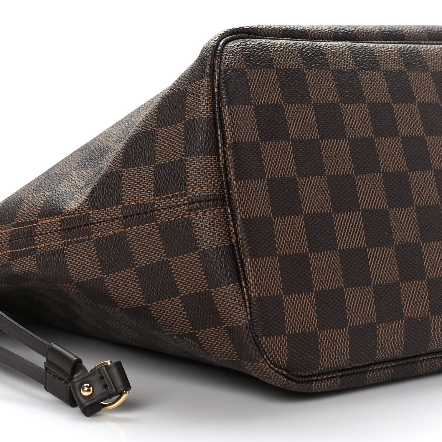 Louis Vuitton Damier Ebene Neo Neverfull MM Rose Ballerine 8 of 9