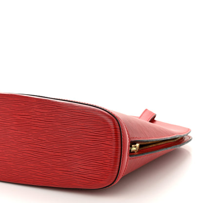 Louis Vuitton Epi Lussac Castillan Red 9 of 12