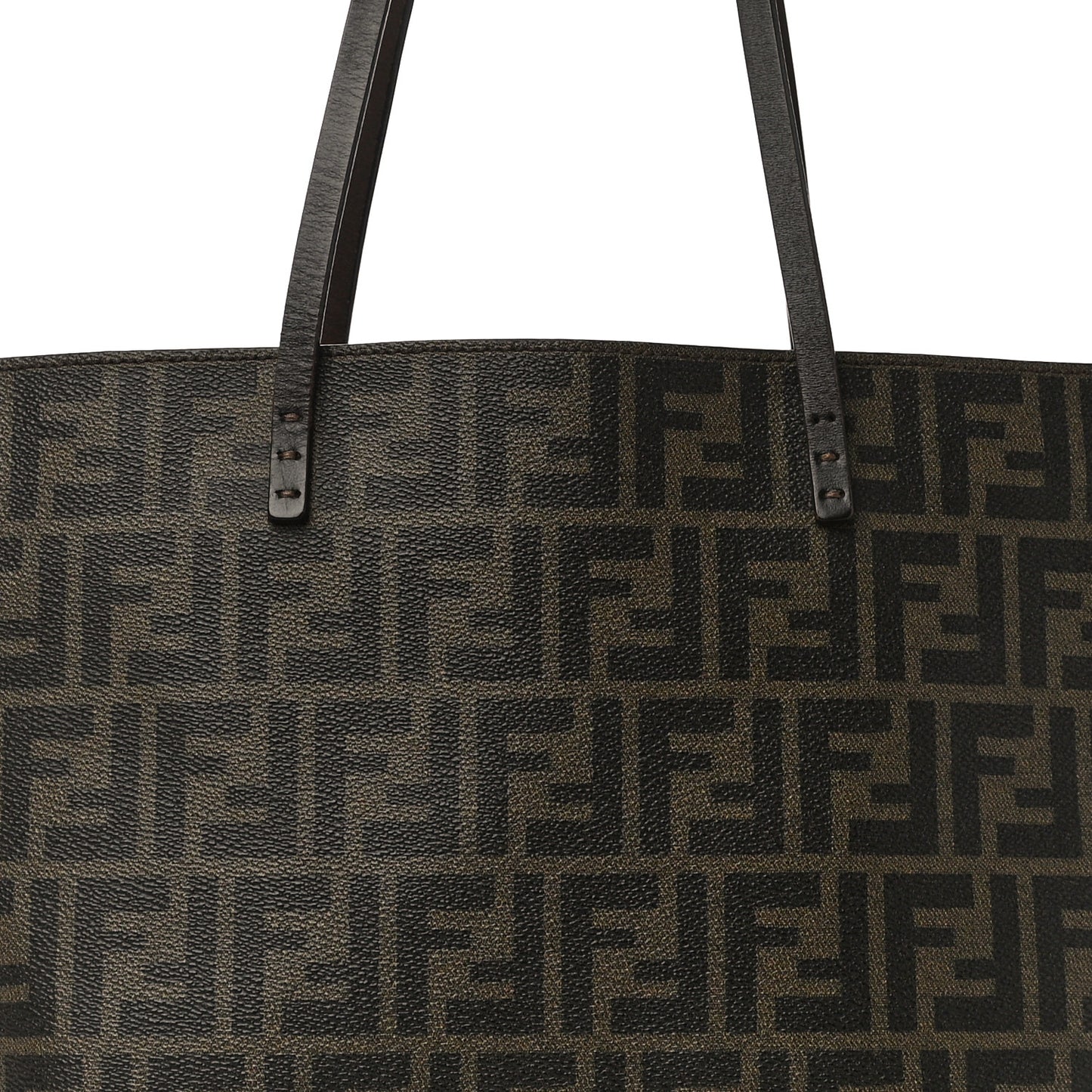 Zucca Spalmati Small Roll Tote Tobacco Moro