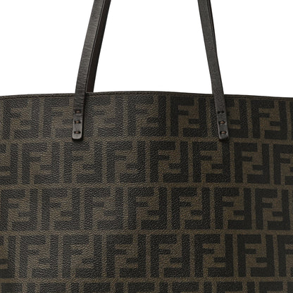 Fendi Zucca Spalmati Small Roll Tote Tobacco Moro 12 of 12