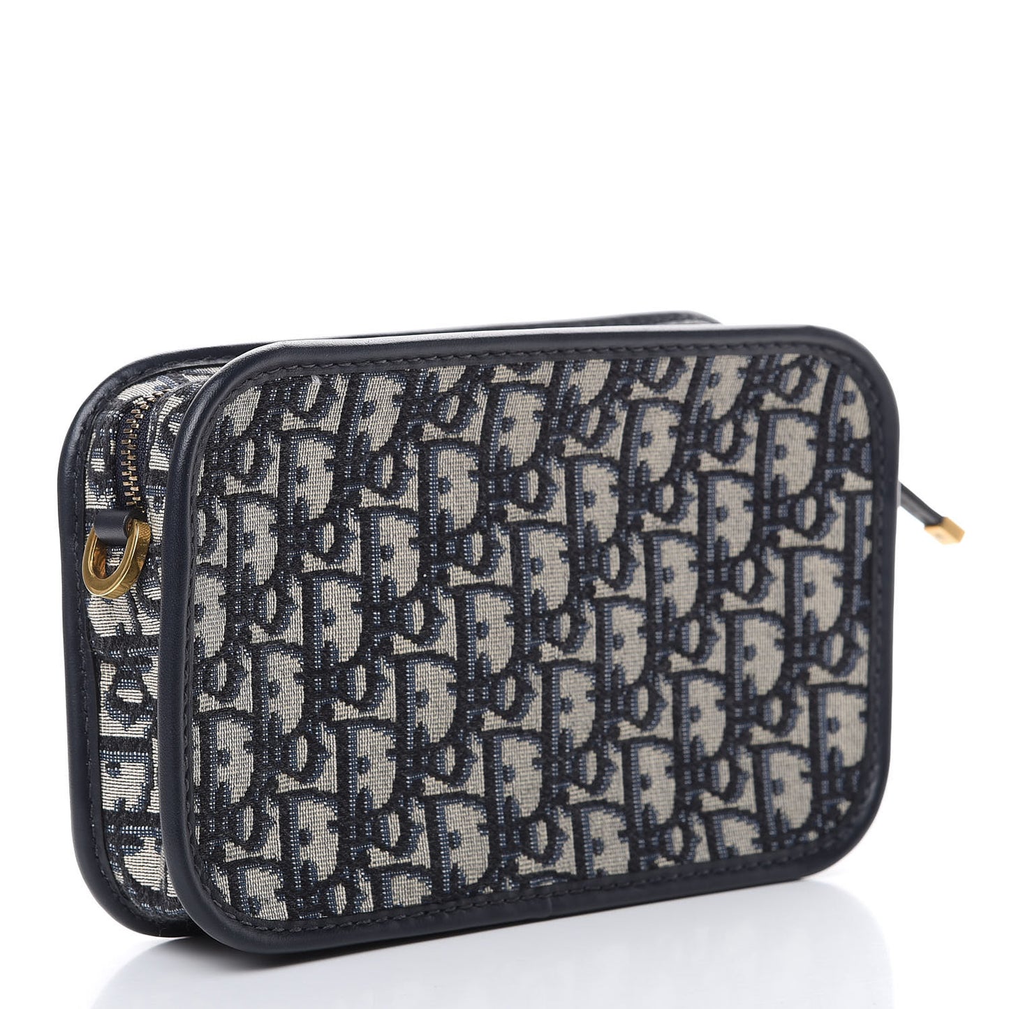 Oblique Diorquake Clutch Blue