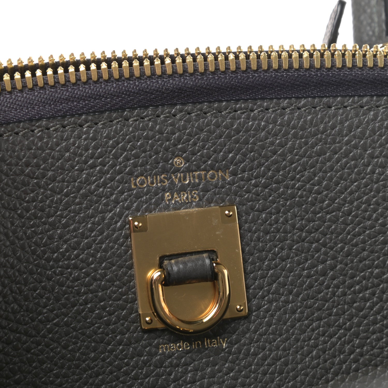 Louis Vuitton Taurillon City Steamer MM Gris 6 of 9