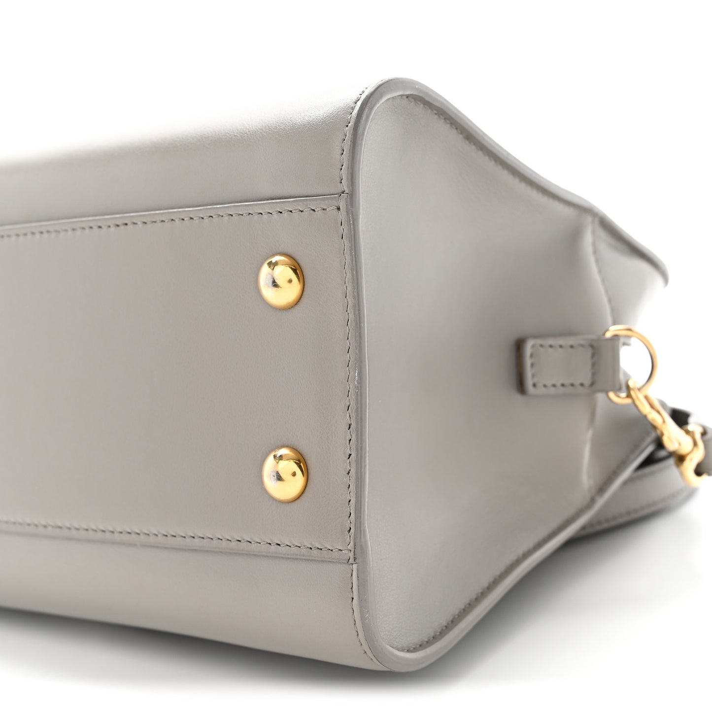 Calfskin Monogram Baby Cabas Fog