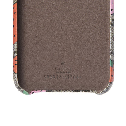 Gucci GG Supreme Monogram Strawberry iPhone XR Case 4 of 5