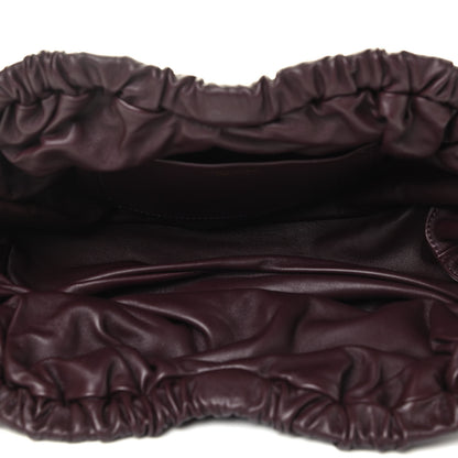 Mansur Gavriel Lambskin Cloud Clutch Cbernet 4 of 4