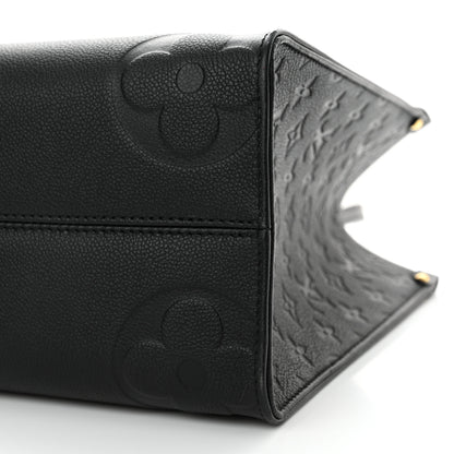 Louis Vuitton Empreinte Monogram Giant OnTheGo MM Black 9 of 10
