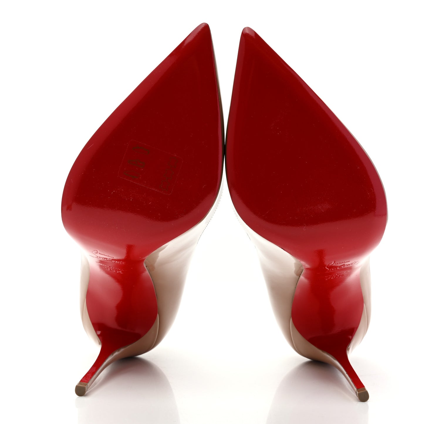 Patent Pigalle Follies 100 Pumps 38.5 Nude