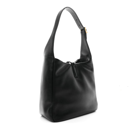 Saint Laurent Padded Lambskin Small Le 5 A 7 Supple Hobo Black 3 of 10