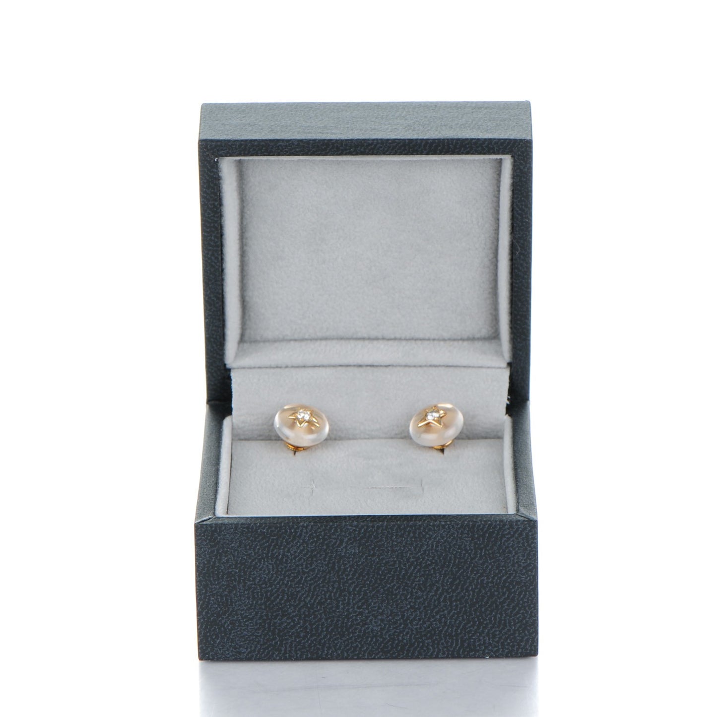 18K Yellow Gold Diamond Comete Earrings