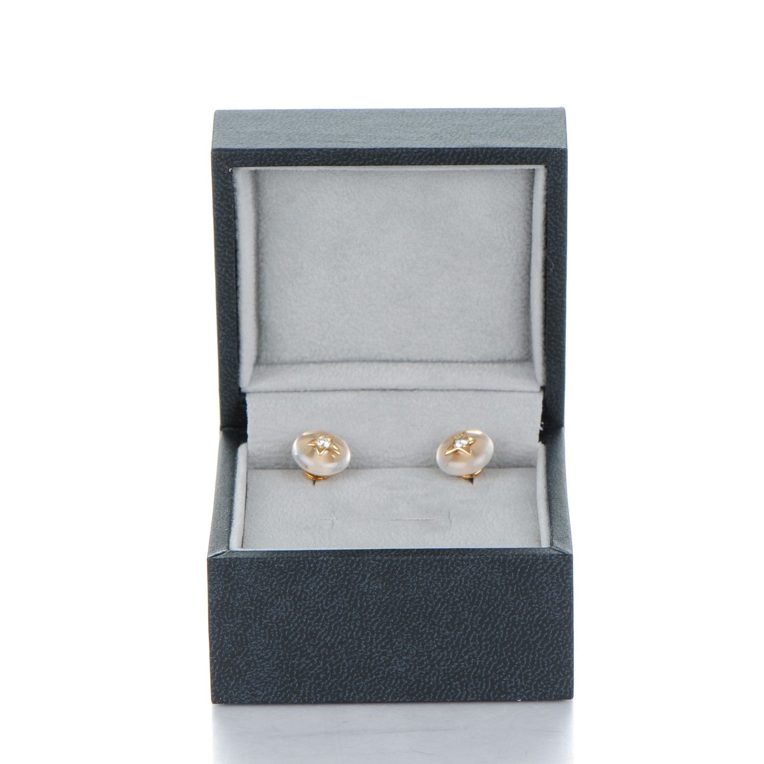 Chanel 18K Yellow Gold Diamond Comete Earrings 5 of 5