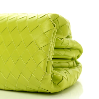 Bottega Veneta Nappa Intrecciato Teen Pouch Acid Kiwi 10 of 10