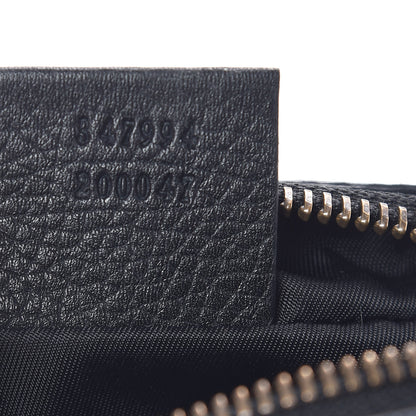 Gucci Pebbled Calfskin Mini Soho Disco Bag Black 7 of 12