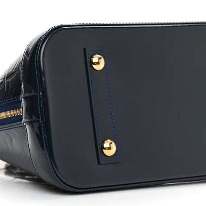 Louis Vuitton Vernis Alma PM Grand Blue 9 of 10