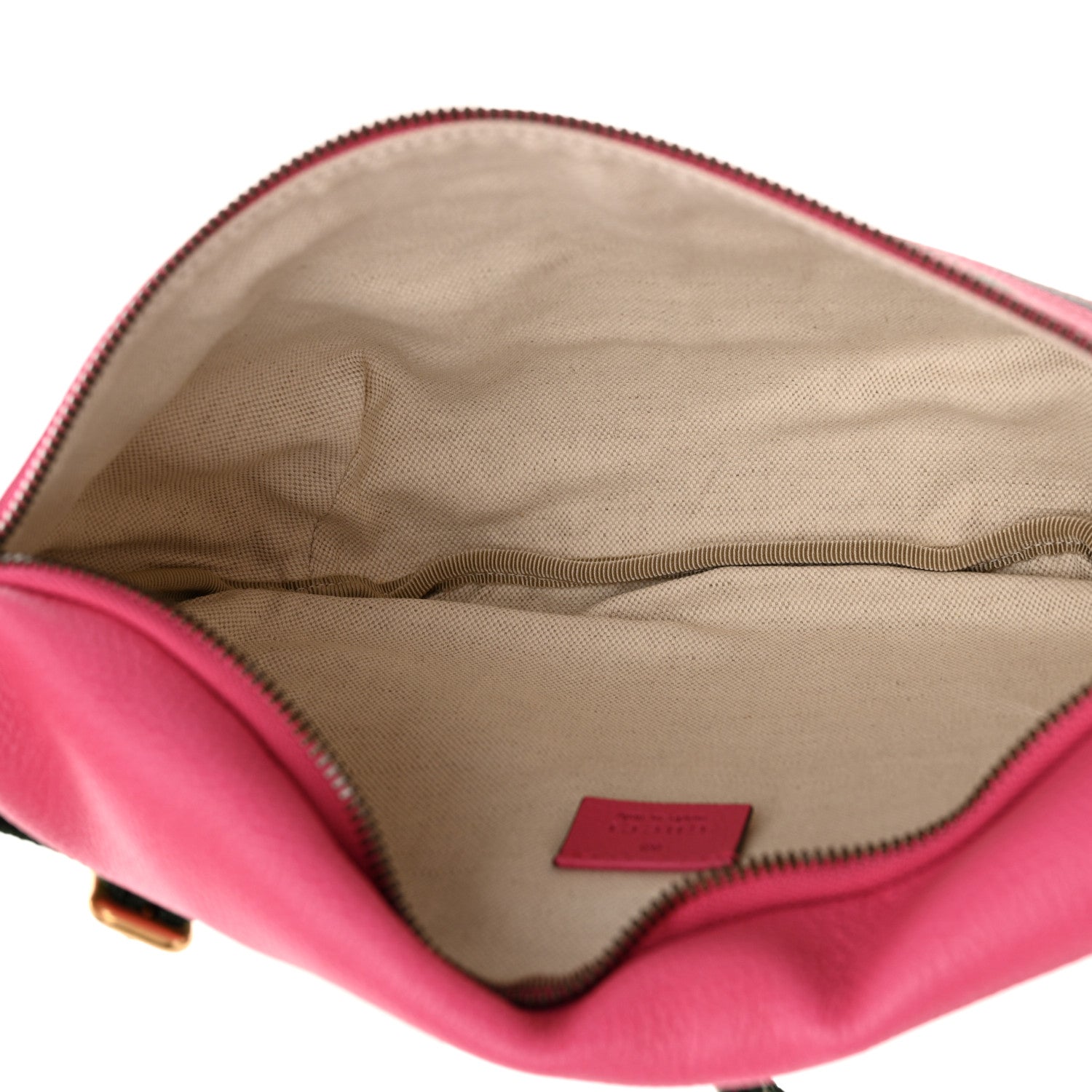 Gucci Grained Calfskin Logo Belt Bag Pink 5 of 11