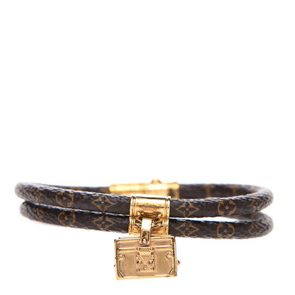 Louis Vuitton Monogram Petit Malle Bracelet 17 1 of 4